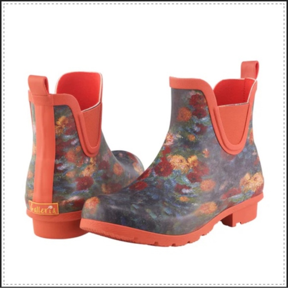 Galleria Enterprises Chelsea Rain Boot Size US 8‎ M Le Jardin Rue Cortot a Mont